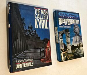 John TRENHAILE The Man Called Kyril 1st Ed HC 1981 & Isaac Asimov Byzantium 1987